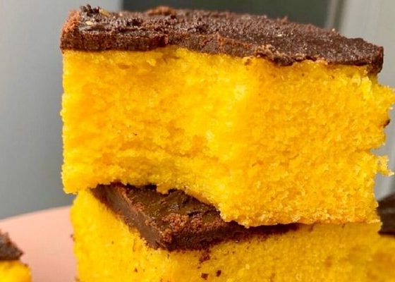 bolo de cenoura facil e fofinho de liquidificador